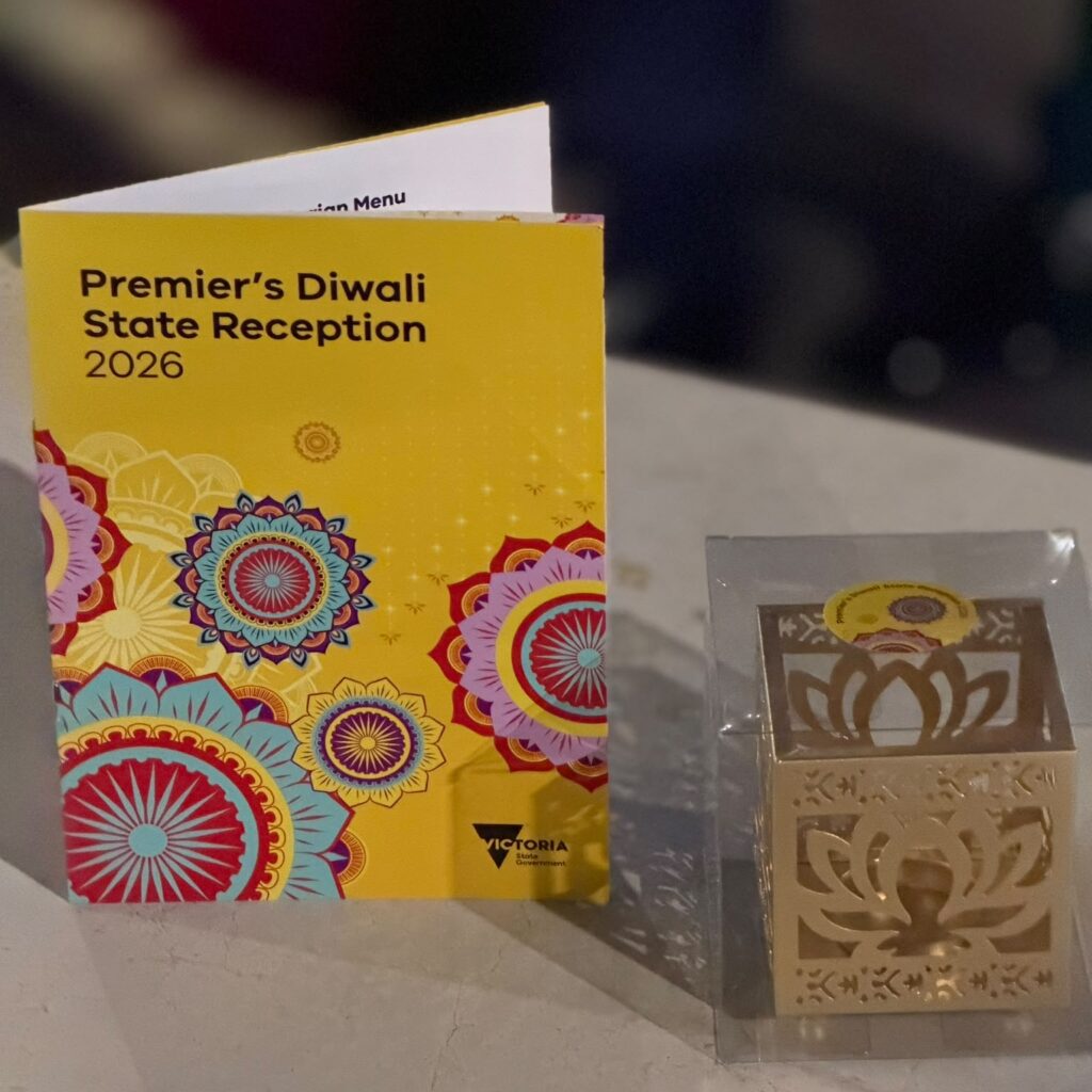 Nitin Saby Attends Victorian Premier’s Diwali State Reception 2026
